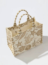 Shiraleah - Women's Coastal Jacquard Tote