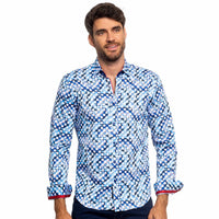 Eight X - Tile Tab Button Down Shirt