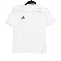 adidas Boy's Condivo 16 Short Sleeve Jersey in white - kids' t-shirt