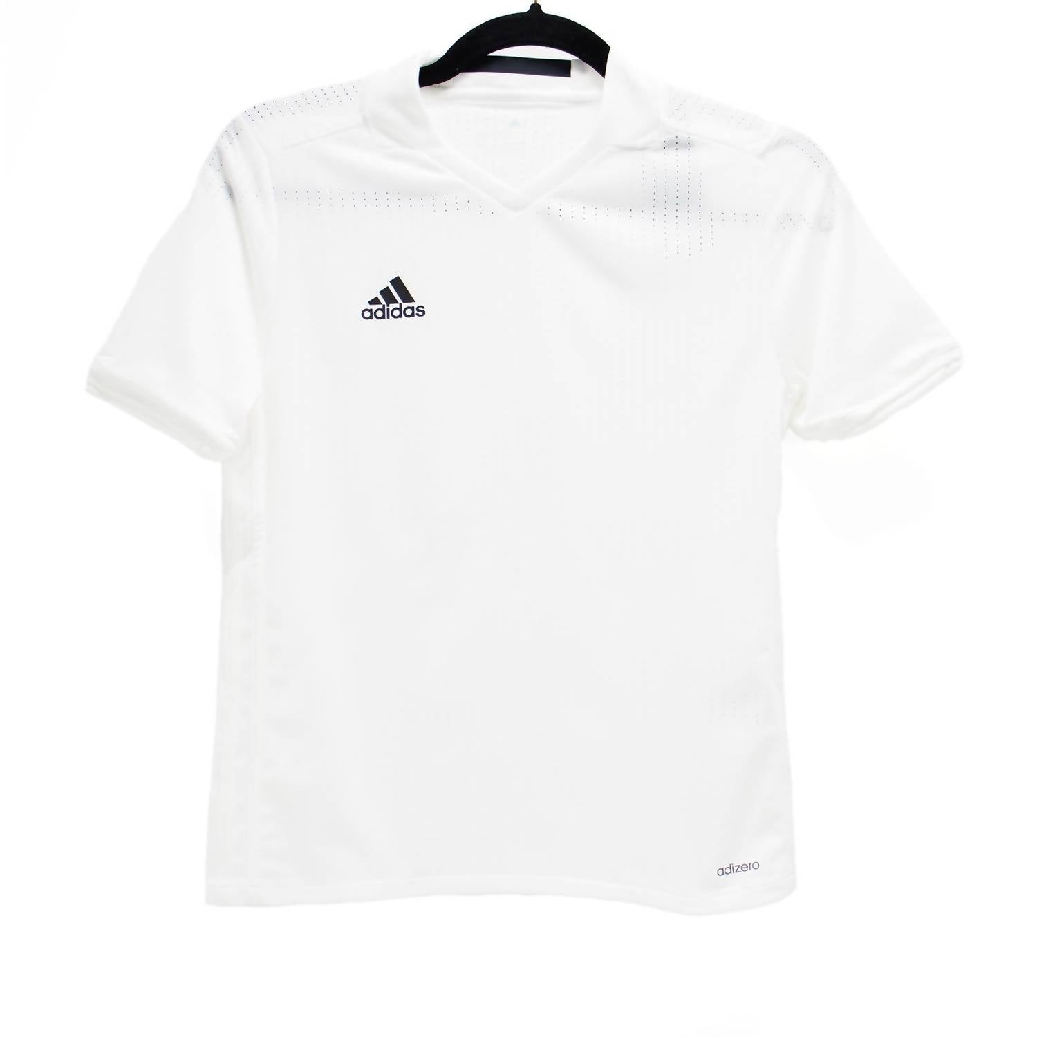 adidas Boy's Condivo 16 Short Sleeve Jersey in white - kids' t-shirt