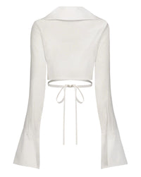 Matthew Bruch - Long Sleeve Wrap Top