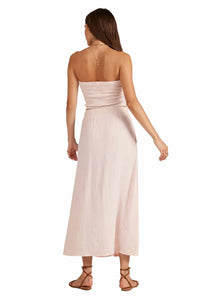 Bobi - Split Front Maxi Skirt