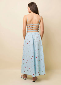 Solid & Striped - Delta Embroidered Midi Dress