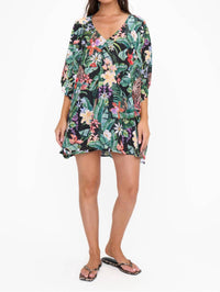 Show Me Your Mumu Peta Tunic Top in jungle mirage print - women's shirt - view 4