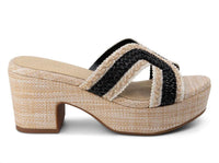 Chocolat Blu - Women's Gen Raffia Sandals