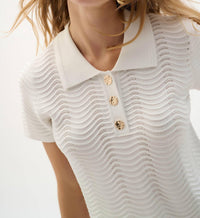 Joseph Ribkoff - Waves Knit Top