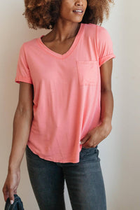 Essential V-Neck Tee