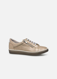 Dorking by Fluchos Women's Karen Sneaker in sugar platino blanco - women's sneaker - detail view
