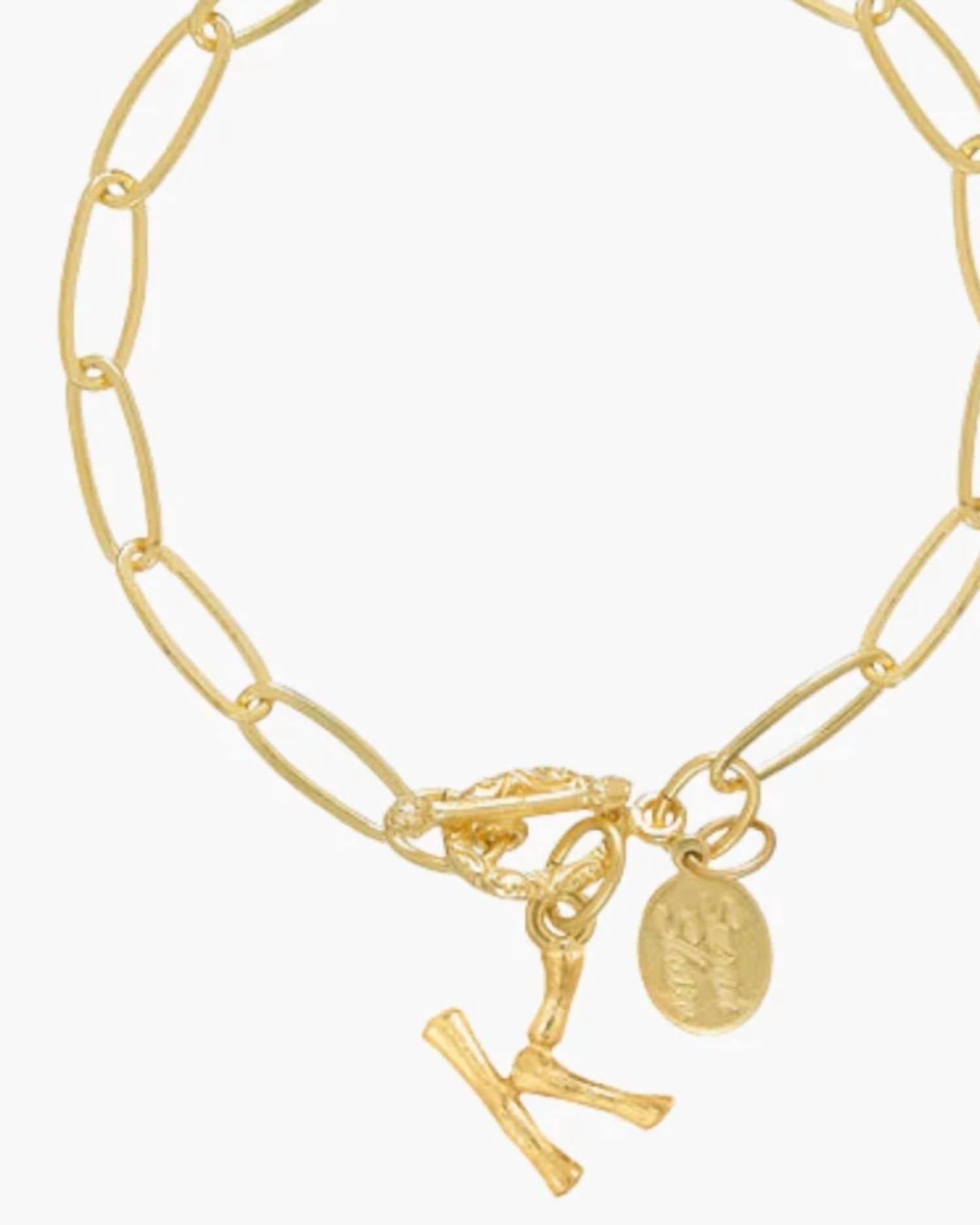 Susan Shaw - Women's Letter K Bracelet
