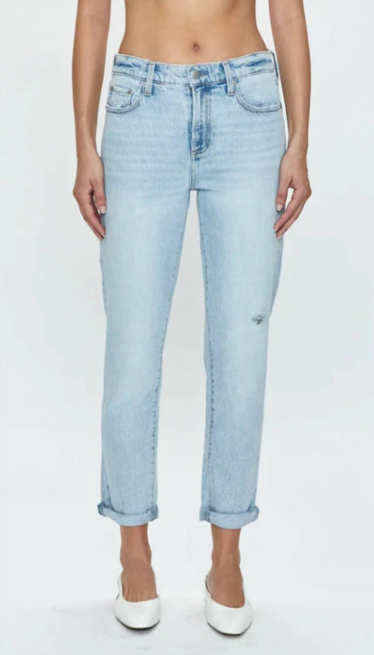 Pistola - RILEY MID RISE RELAXED GIRLFRIEND JEANS