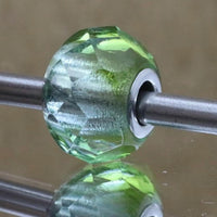 Trollbeads Women's Prism Glass Bead Charm in green - women's accessory