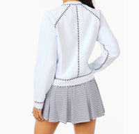 ADDISON BAY Scuba Light Bainbridge Crewneck Sweatshirt in white - women's sweater - view 4