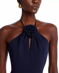Cinq A Sept - Crepe Flower Jennie Midi Dress