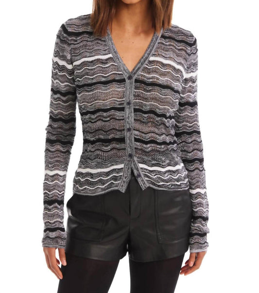 Allison New York - Colleen V Neck Cardigan