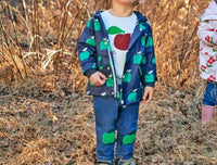 Mon Coeur - Recycled Cotton Green Apple Patch Baby Pant