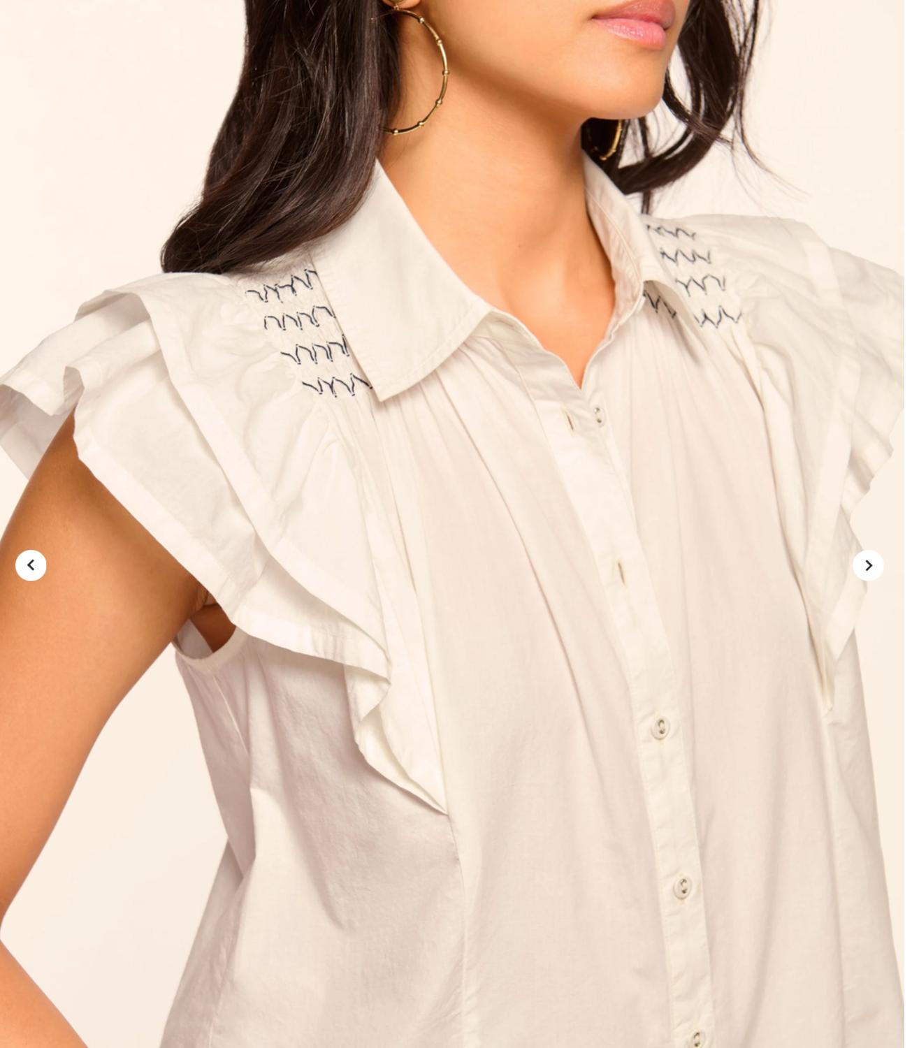 Ramy Brook - Marceline Cotton Poplin Shirt