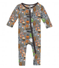Kickee - Baby Girl Halloween Treats Convertible Sleeper