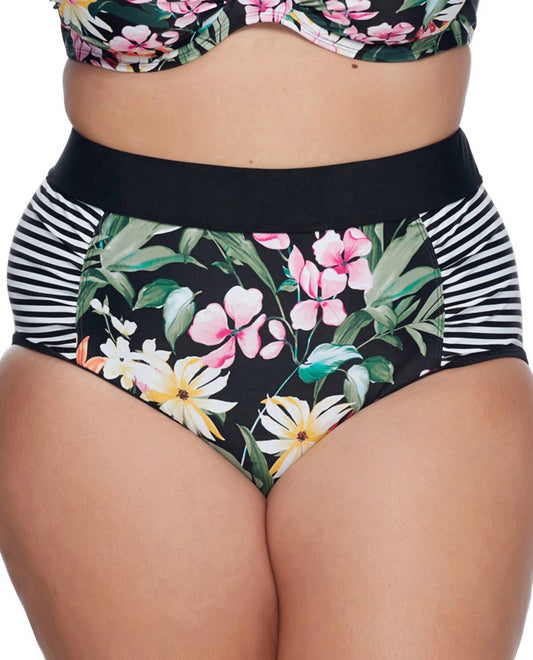 Skye - Waverly High Waist Bikini Bottom - PLUS