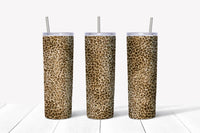 Donny Brooks Designs - Leopard Stainless Steel Double Wall Tumbler 20 Oz