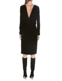 Lafayette 148 - JOSEPHINA VELVET DRESS