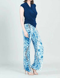 Clara Sunwoo - Crossover Faux Wrap Top