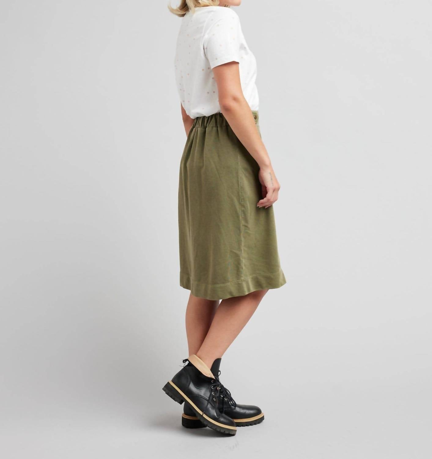 Downeast - Presley Cotton Midi Skirt