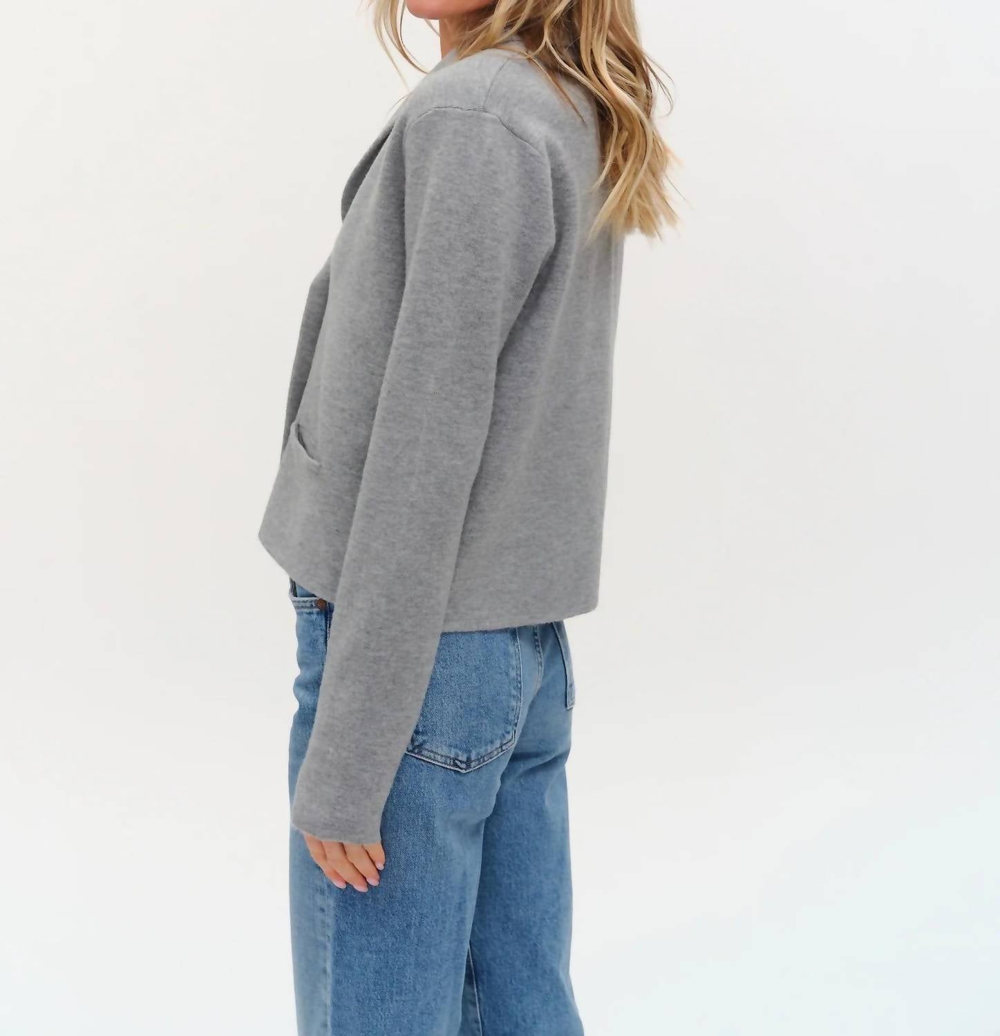 Six/Fifty - Lynn Shawl Lapel Knit Blazer
