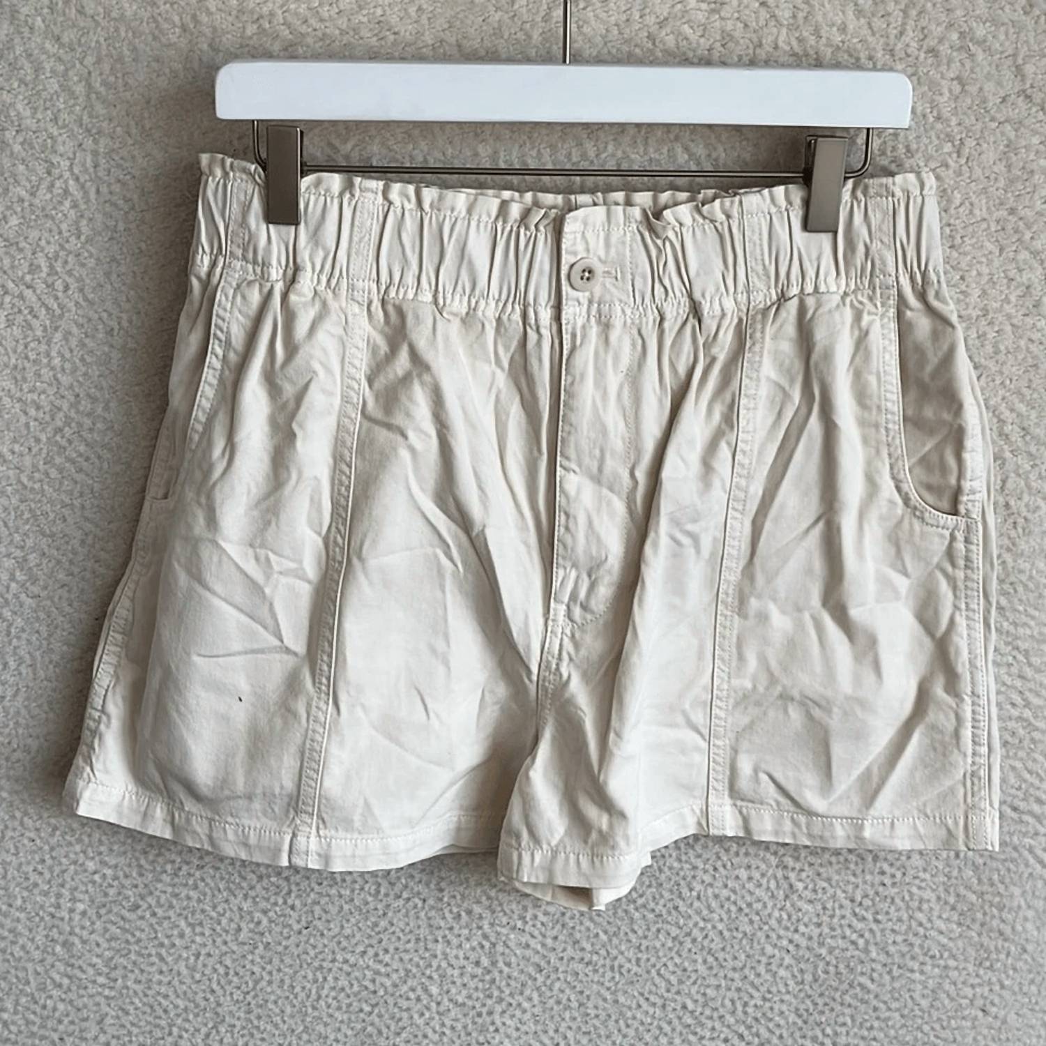 Madewell - Denim Pull-on Paperbag Utility Shorts