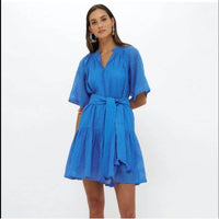 Oliphant - Raglan Belted Mini Dress