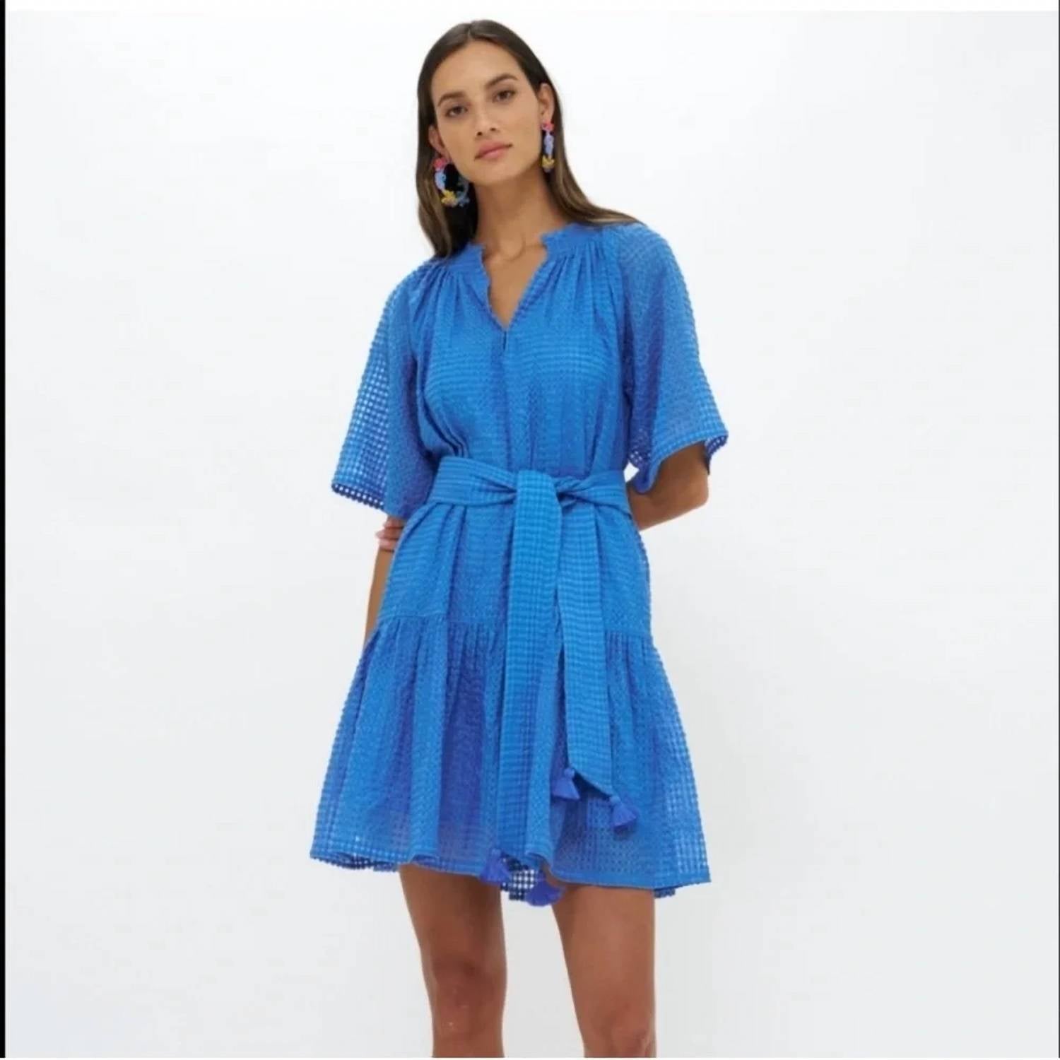 Oliphant - Raglan Belted Mini Dress
