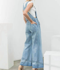 1 The Woman - Wide Leg Flare Overalls