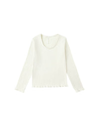 Rylee + Cru - Girls' Teen Ribbed Long Sleeve Tee