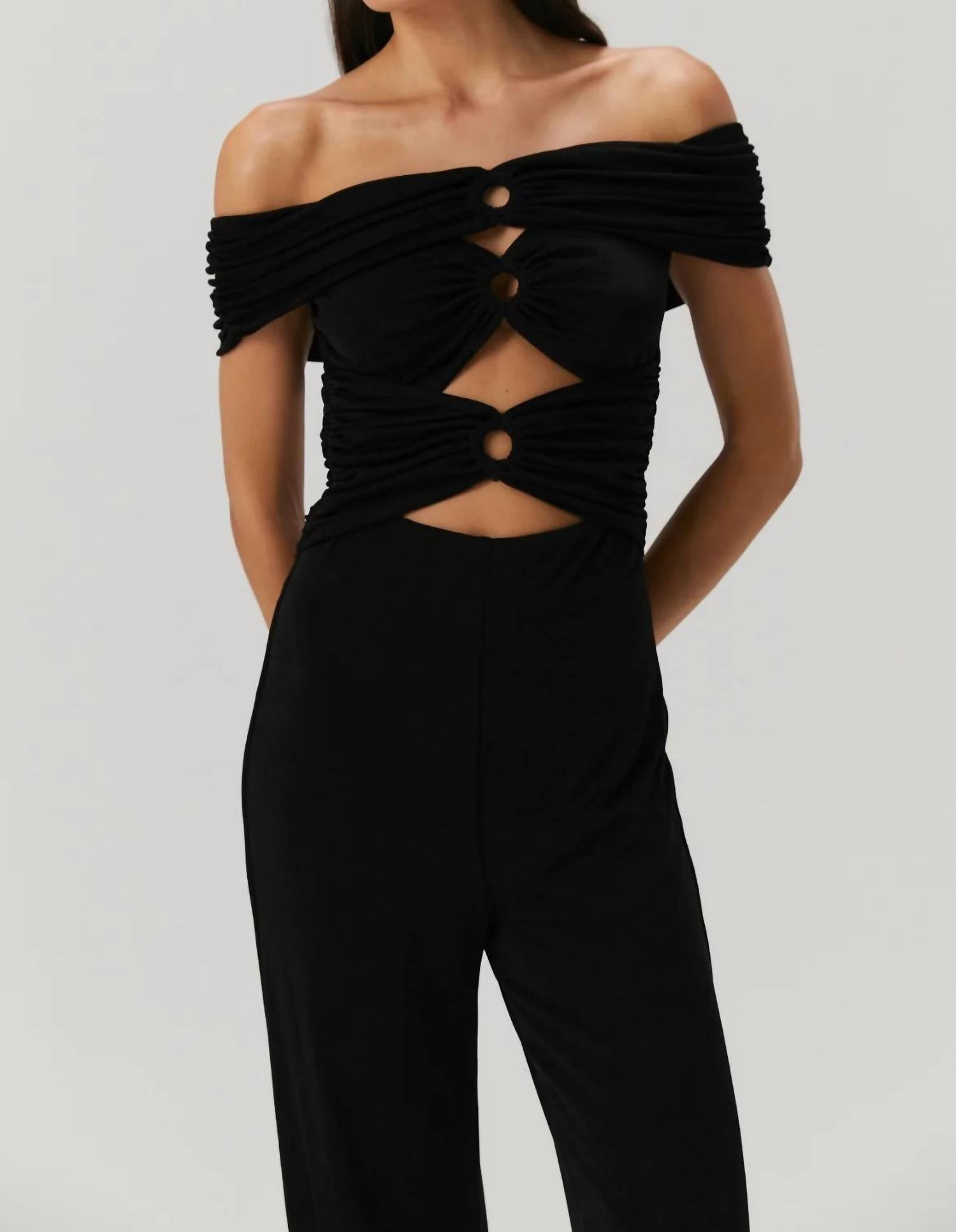 Misha - Alicia Slinky Jersey Jumpsuit