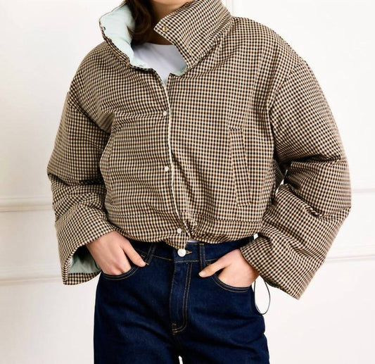 Line And Dot - Estelle Reversible Puffer Jacket