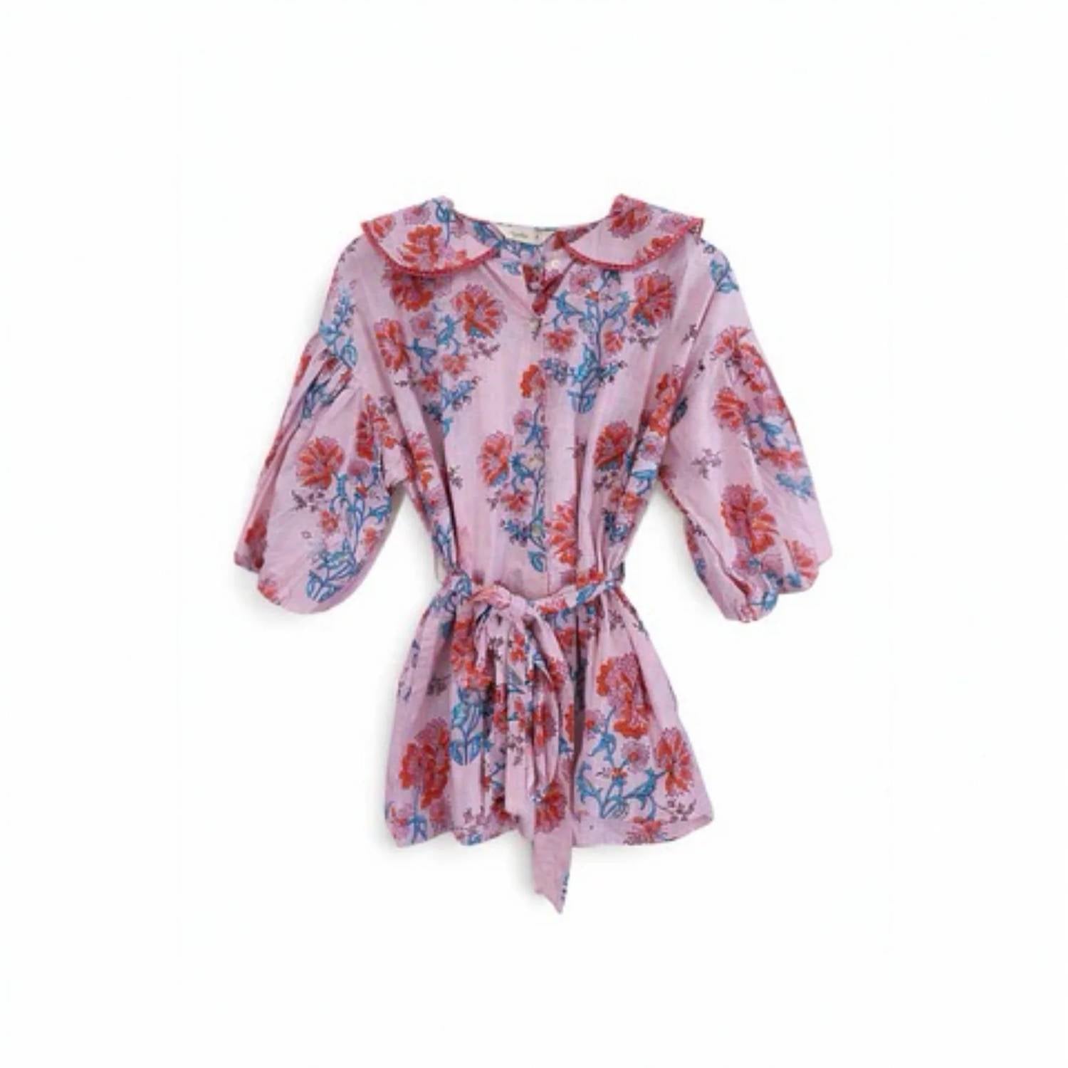 Farylina - Georgia Bubble Sleeve Top