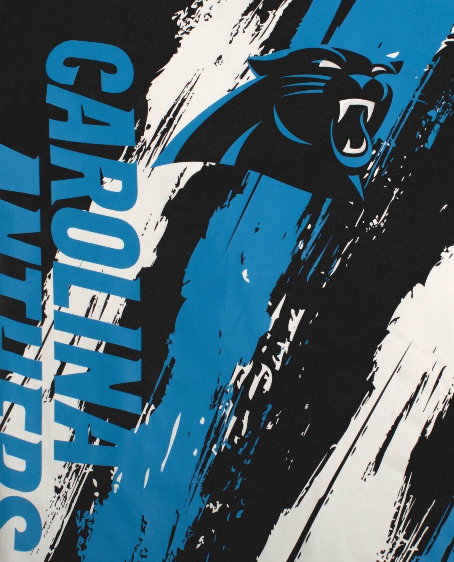 Starter - Men's Carolina Panthers Short Sleeve Crew Neck Starter Shirt