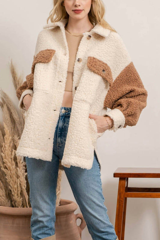 Blu Pepper - Mount Sherpa Jacket