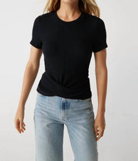 Michael Stars - Stella Twist - Front Crinkle Tee