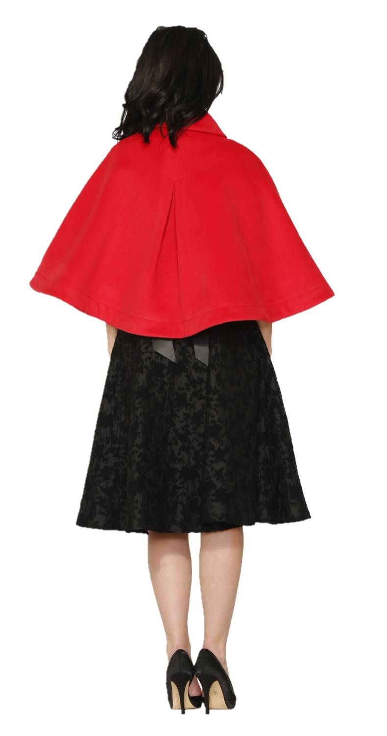 Orchid Bloom - Button Up Poncho