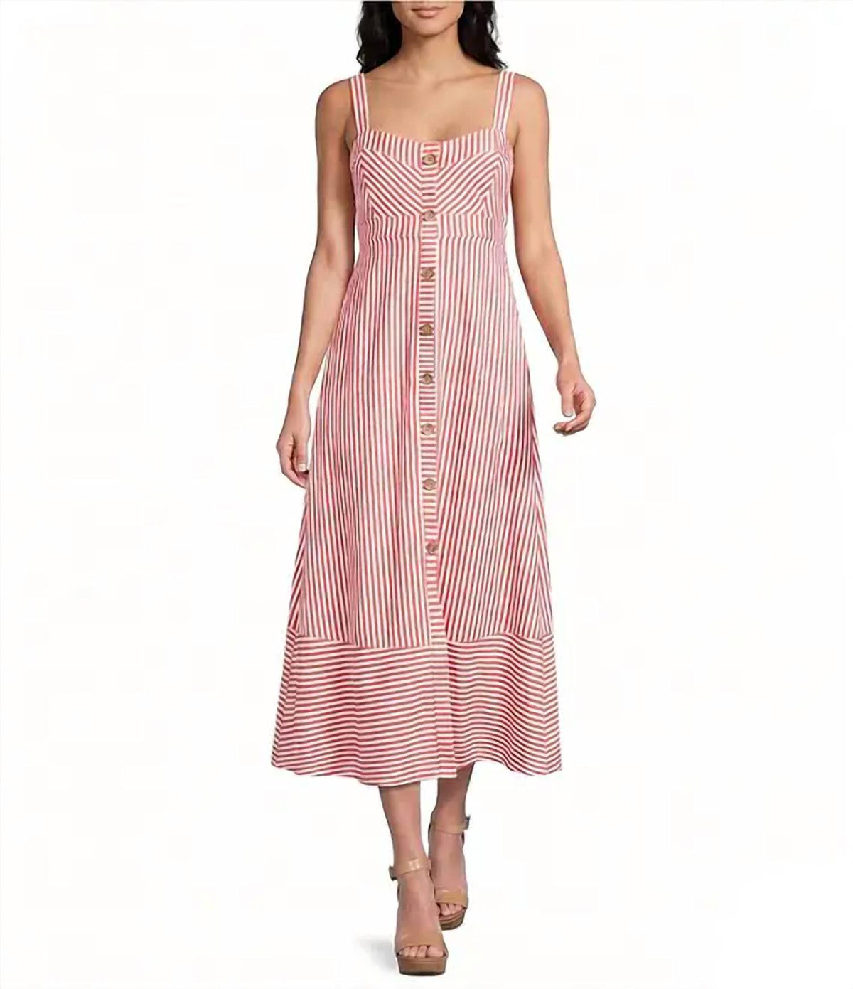 Blu Pepper - Sweetheart Midi Dress