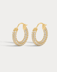 Luv Aj - Pave Amalfi Huggies Earring