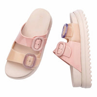 Melissa - Women's Cozy Platform Slide Sandal