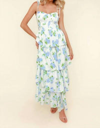 Kori - Tiered Maxi Floral Summer Dress