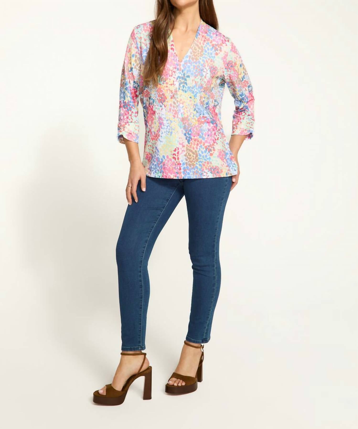 Fdj - V-neck Top