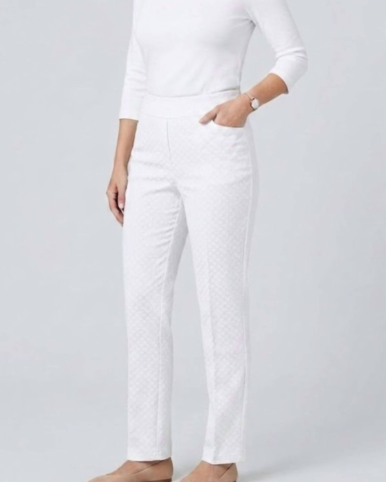 Slimsation By Multiples - Pull On Crop Pant
