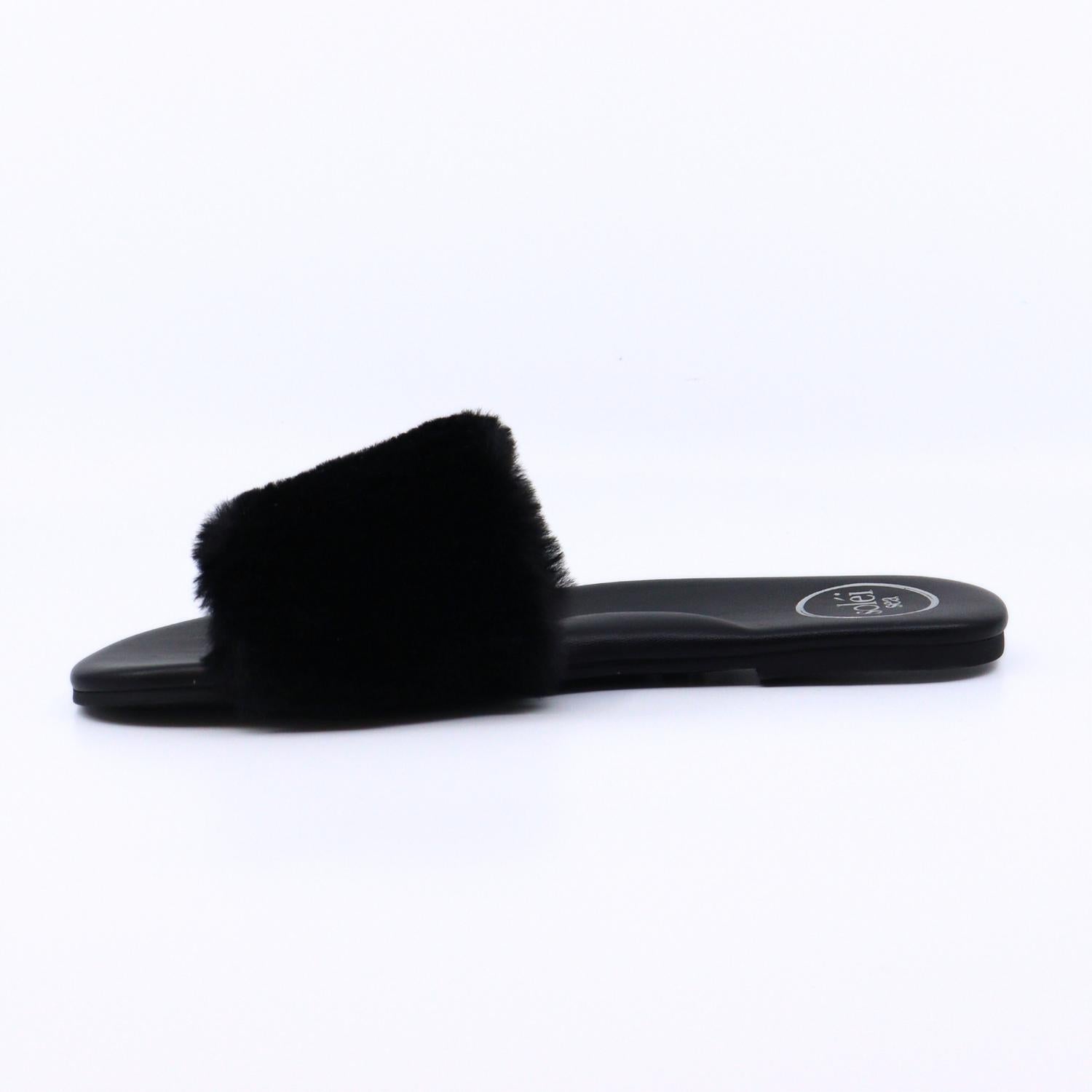 solei sea Women's Ziela Slippers in black - women's shoe - view 4