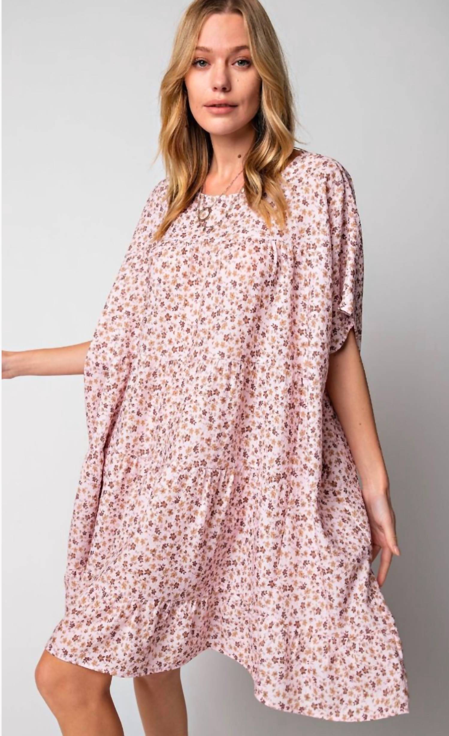 Easel - Hazel Floral Dress