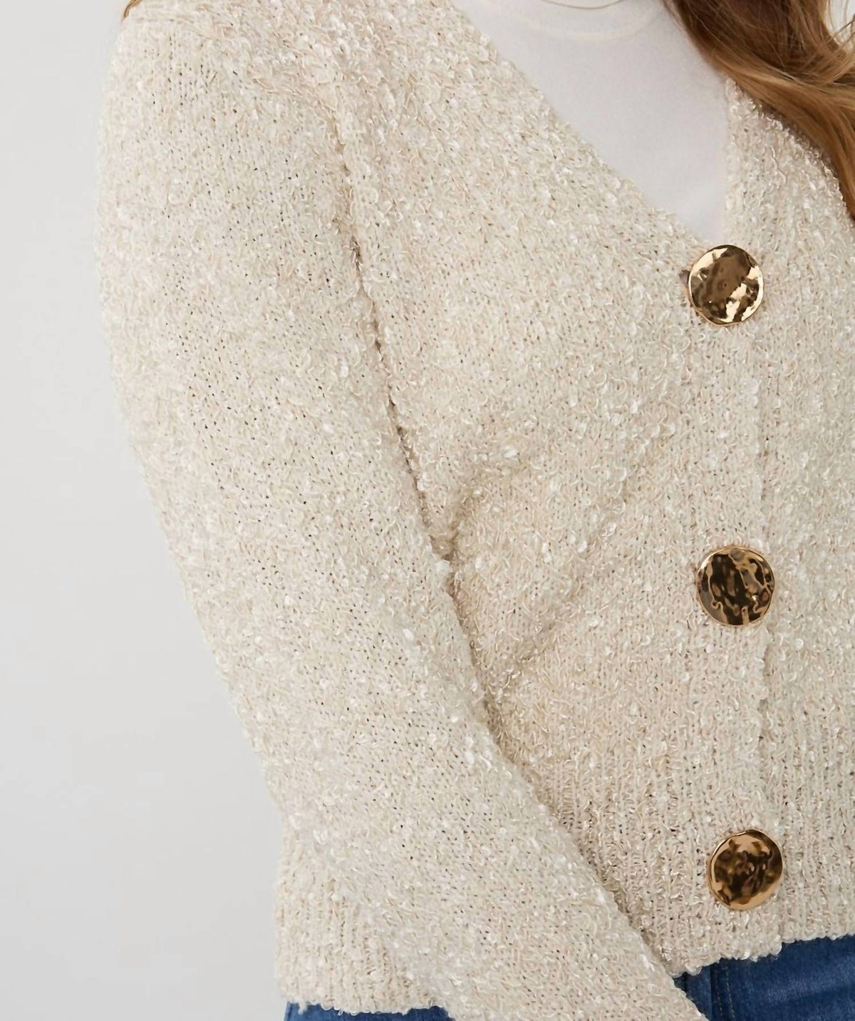 Esqualo - Fancy V-neck Cardigan