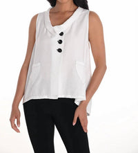 Frank Lyman - Woven Sleeveless Vest