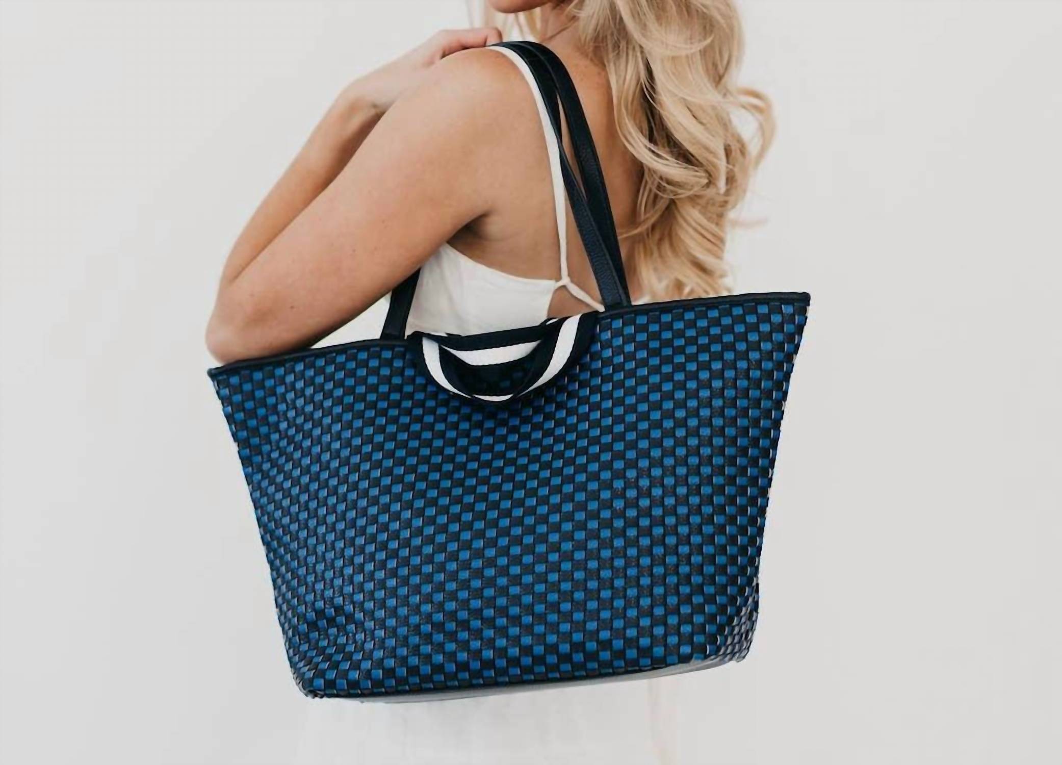 Pretty Simple - Women's Woven Tiffany Organizer Tote Bag
